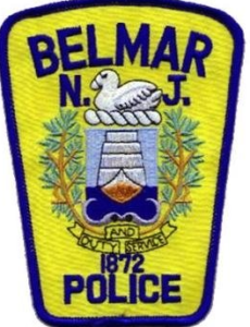 The Belmar Police are responsible for law enforcement in Lake Como and file charges for possession of cocaine and distribution of cocaine.